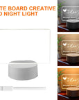 GlowWrite LED Message Night Light